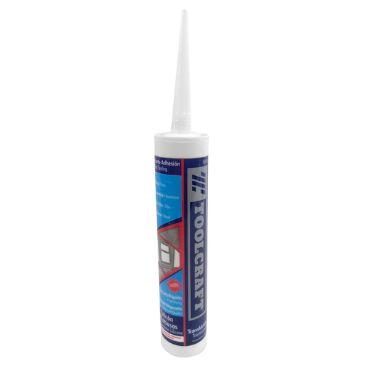 Silicón transparente 280 ml Toolcraft TC0316