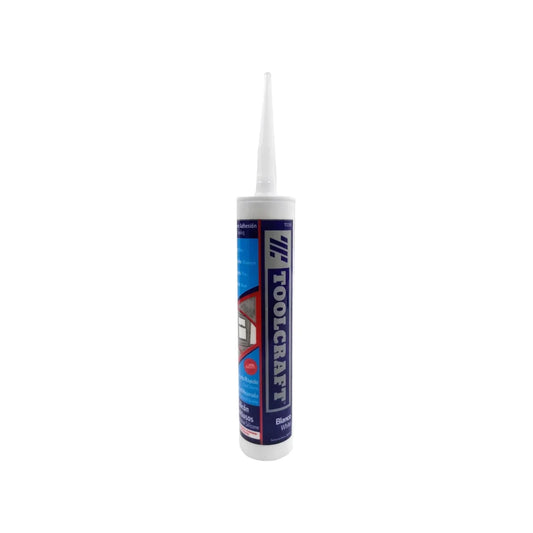 Silicón blanco 280 ml uso general Toolcraft TC0318