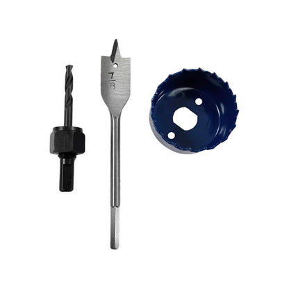 Kit para instalación de cerraduras Toolcraft TC0444