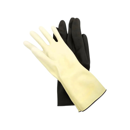 Guante de hule #7 uso rudo negro Toolcraft TC0748