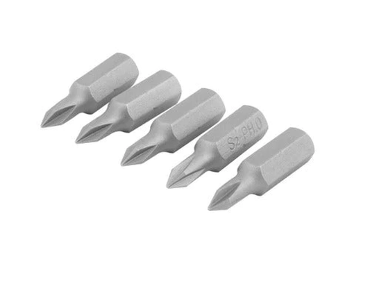 Juego de puntas Phillips 5 piezas del #1x 1" Toolcraft TC1238