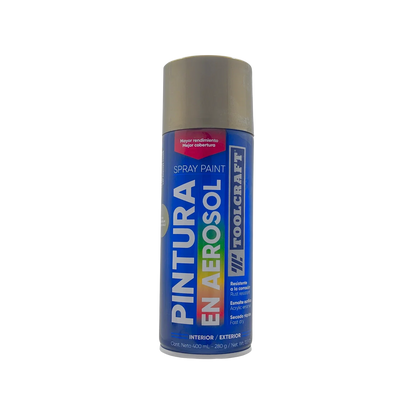 Pintura en aerosol oro/metálico 400 ml Toolcraft TC1651