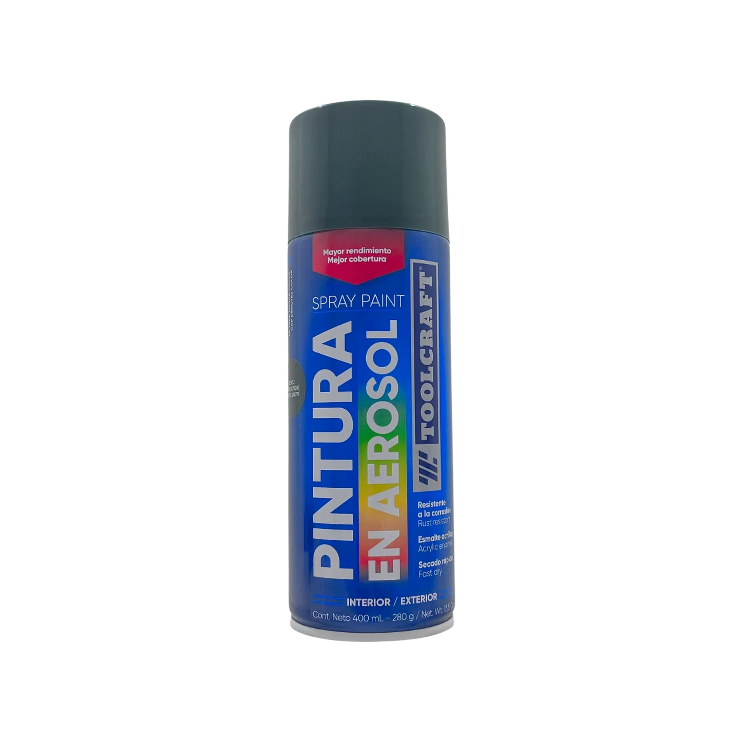 Pintura en aerosol verde bosque 400 ml Toolcraft TC1652