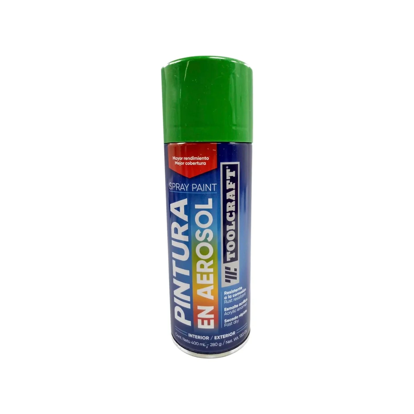 Pintura en aerosol verde fresco 400 ml Toolcraft TC1675