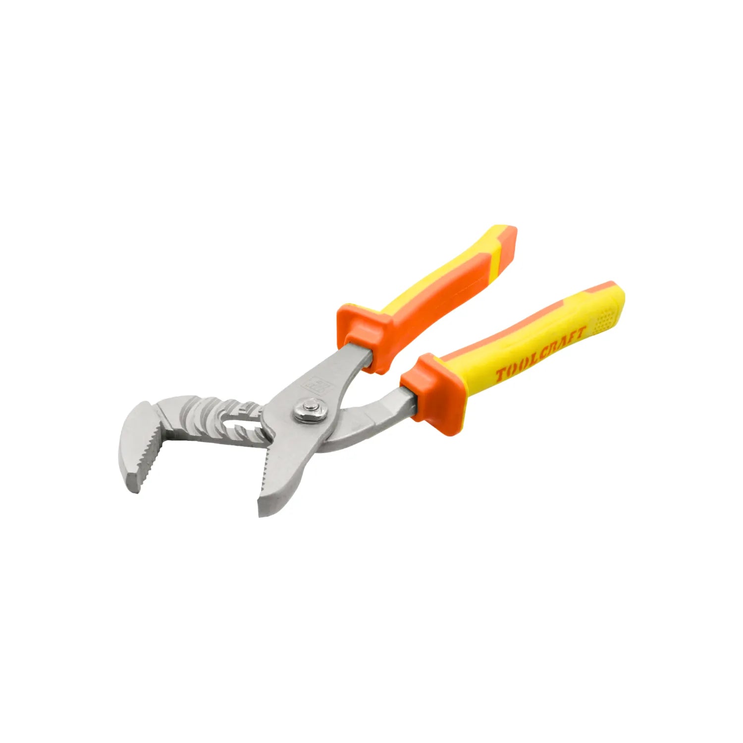 Pinza de extensión Toolcraft 10 pulgadas ajustable 1000V aislada con mangos ergonómicos amarillo naranja para electricistas