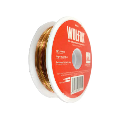 Hilo para pescar .60 mm x 100 m multicolor Wolfox WF9517