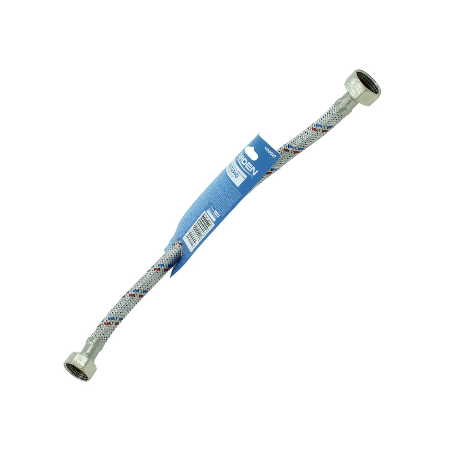 Manguera para WC 35 cm metálica (1/2"x 7/8") Yarden YD0027