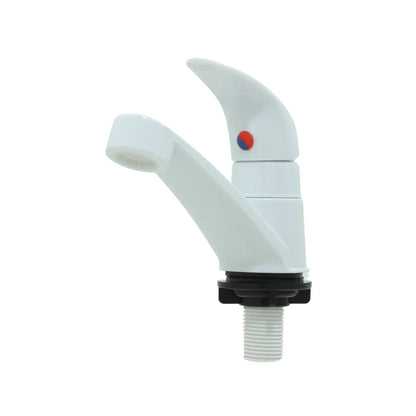 Llave individual para lavabo ABS blanca Yarden YE0068